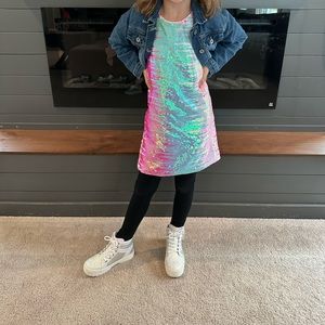 Lol & the boys sequin dress size 8